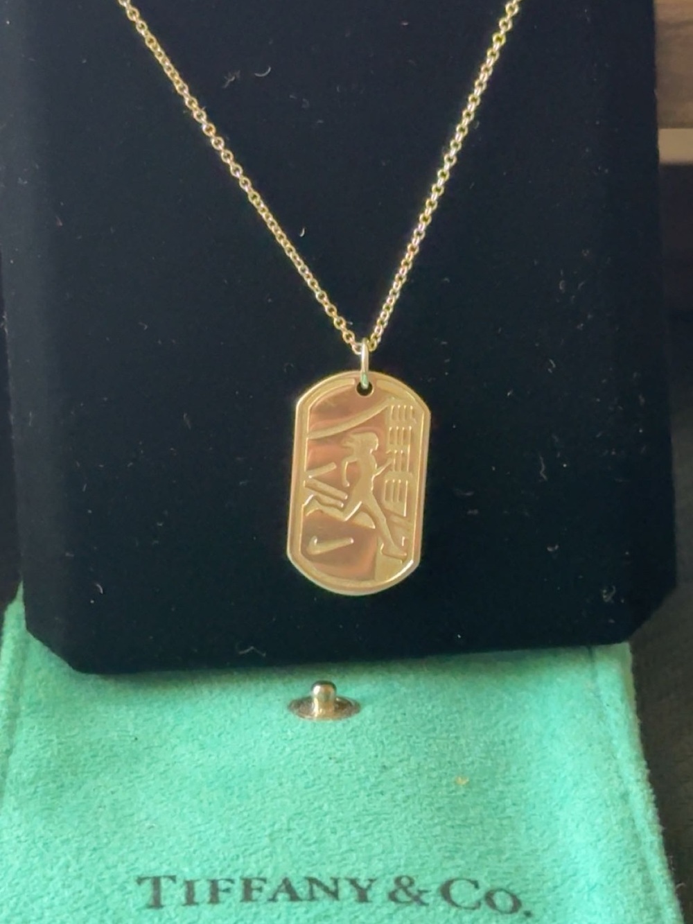 Tiffany&co 925 Nike Woman’s Marathon 2012 Necklace And Pendant